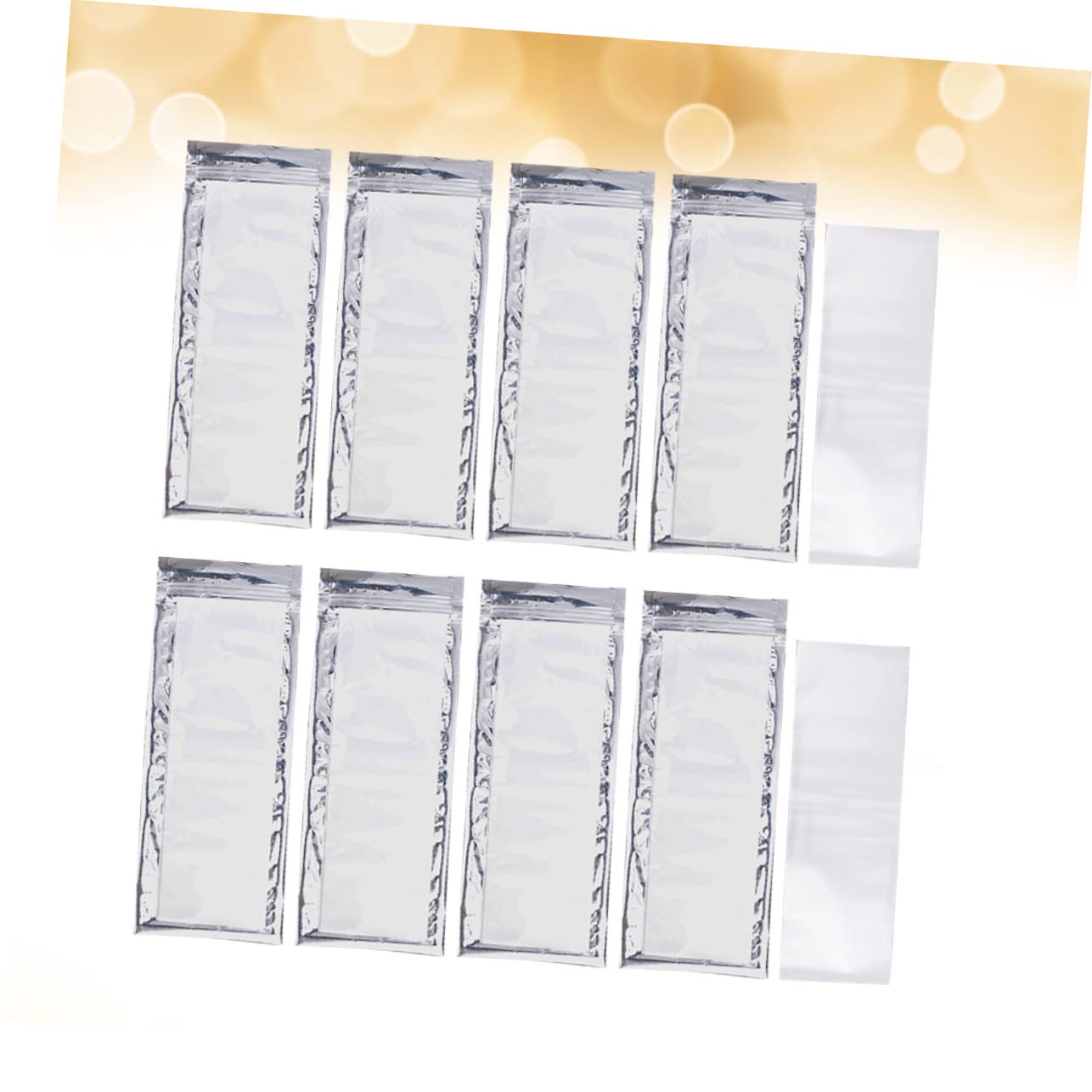 Baluue Professional Hair Dyeing Isolation Paper 100 Sheets Hair Highlighting Paper Easy to Use for Salon