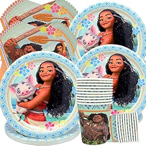 Vajilla para Fiesta,Doyomtoy 60 Piezas Fiesta Temática Decoraciones de Cumpleaño Platos Tazas Servilletas de Suministros de Fiesta