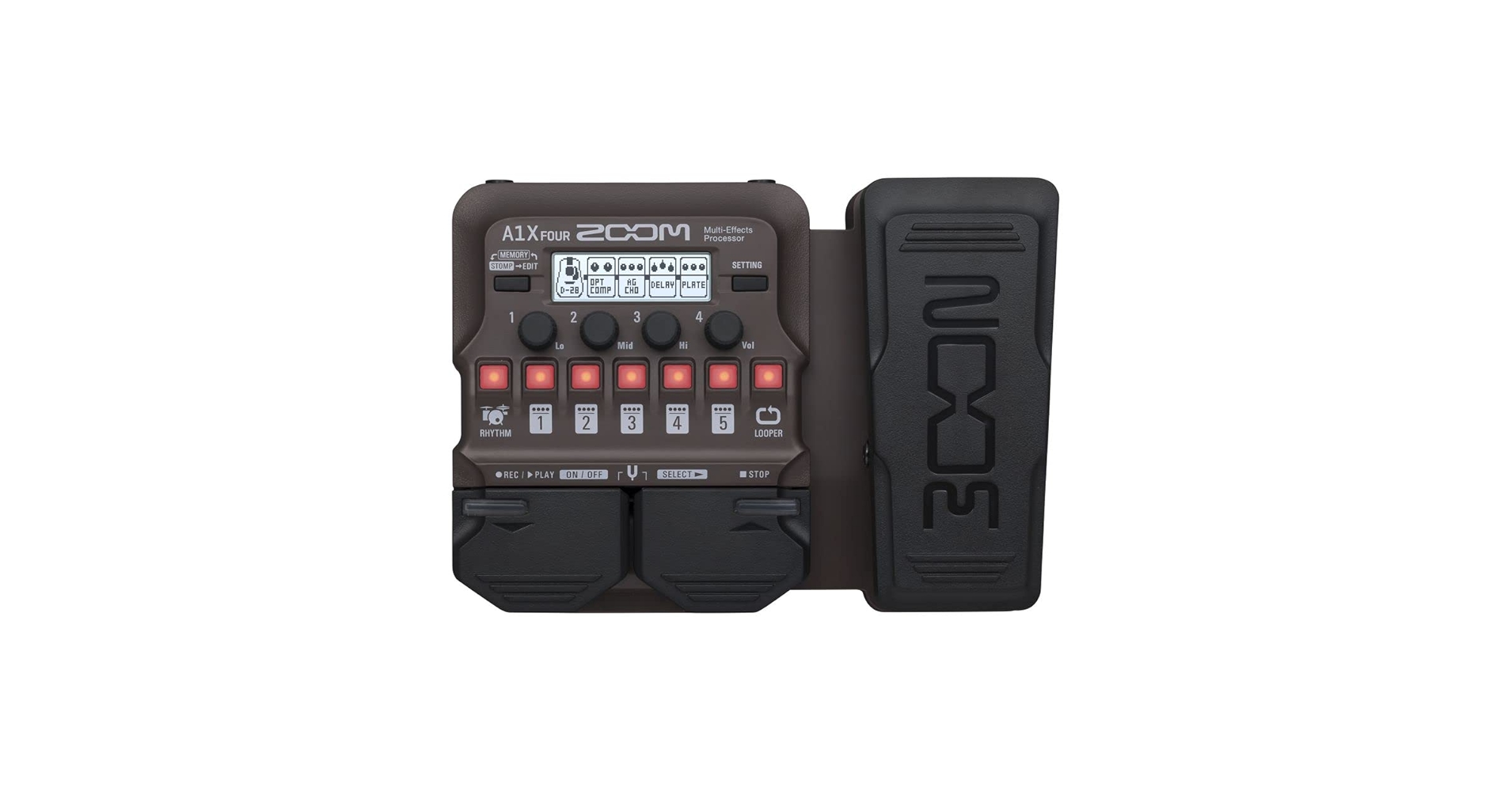 Amazon.com: Zoom Acoustic Guitar Multi-Effects Pedal (A1X
