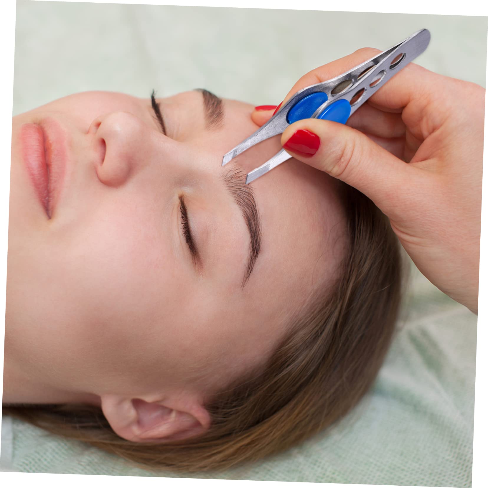 3 Set Eleganti Di Strumenti Per La Bellezza Delle Sopracciglia Pinzette Di Precisione Per Sopracciglia Per Uso Domestico 4 Pezzi * 3