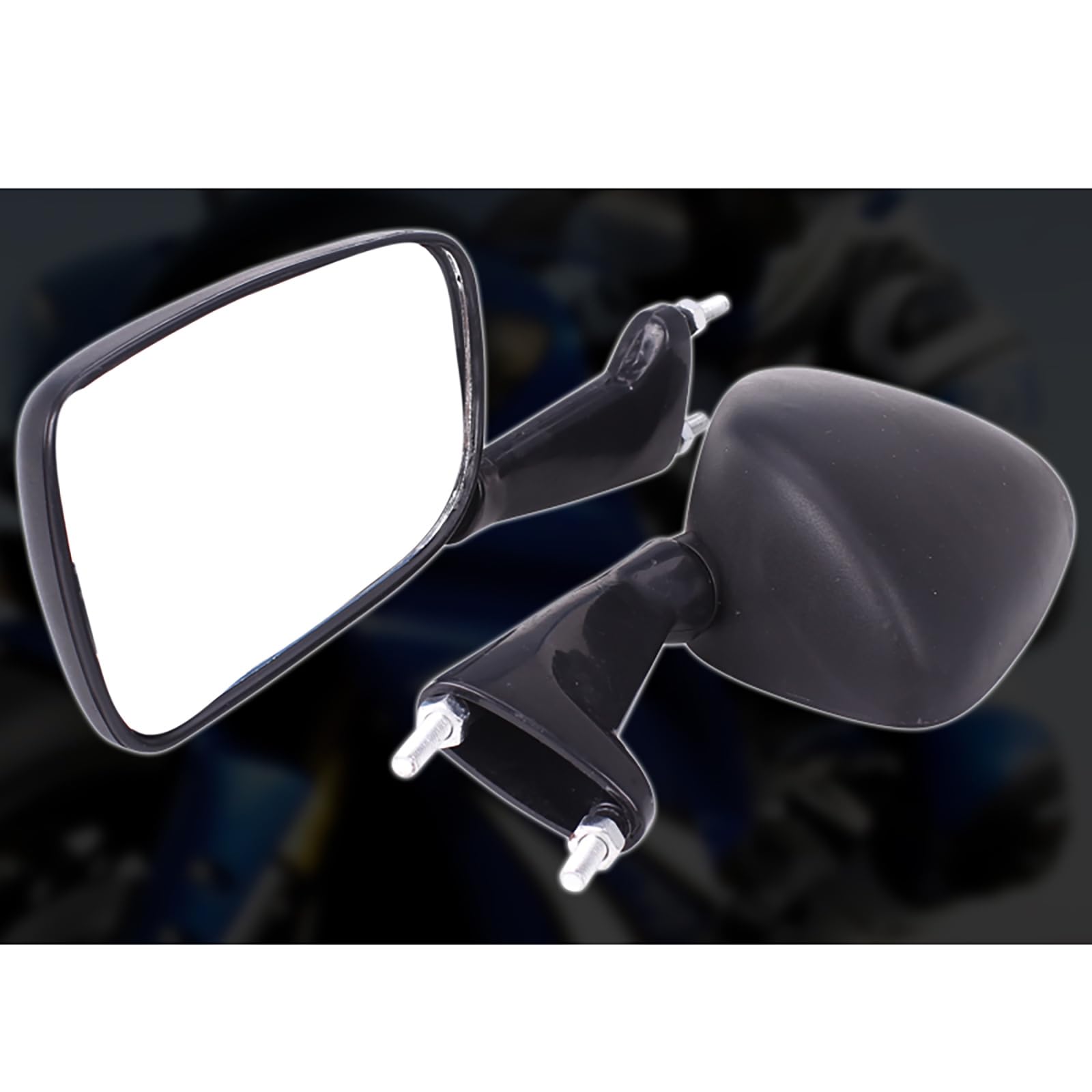Amazon | ヤマハに対応 FZR250用 ミラー 左右セット ブラック 汎用品 