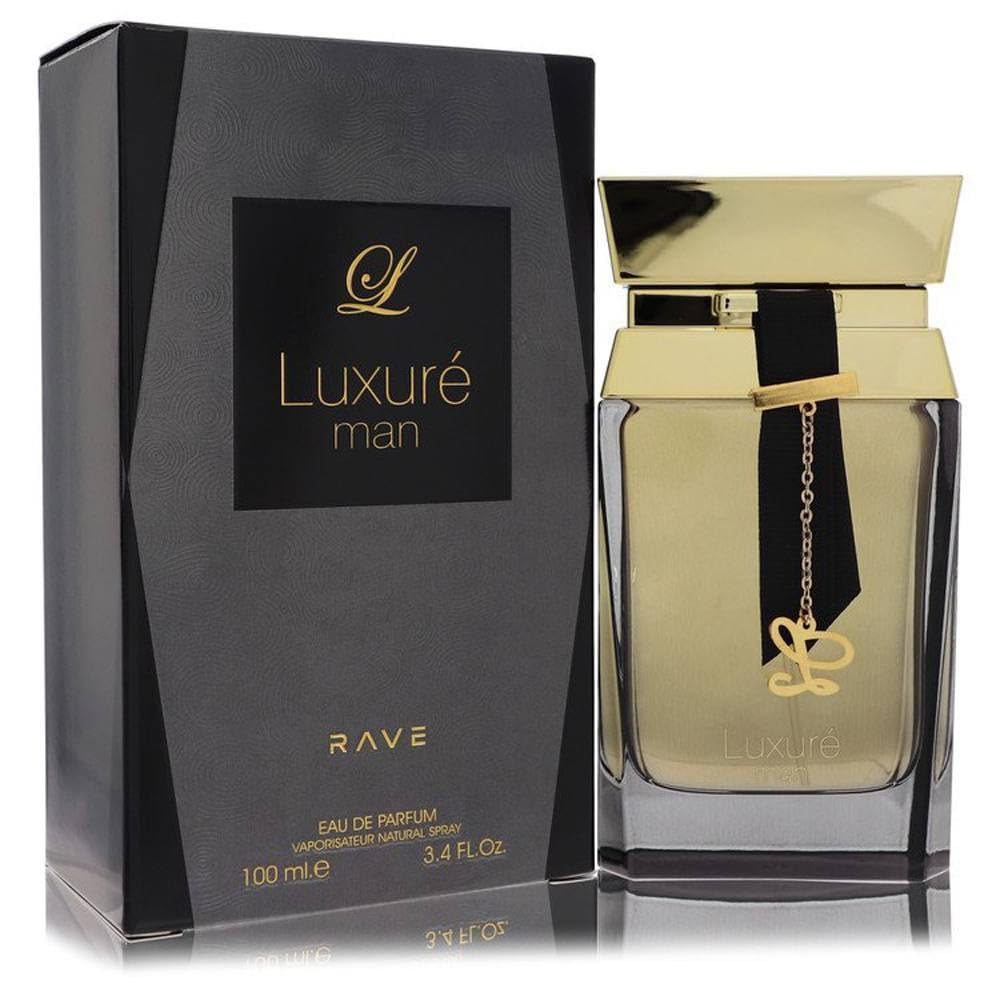 Rave Luxure Man Eau de Perfum Spray, 3.4 Ounce