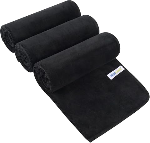 SINLAND Microfiber Gym Towels, Workout Sweat Towel 16x32In