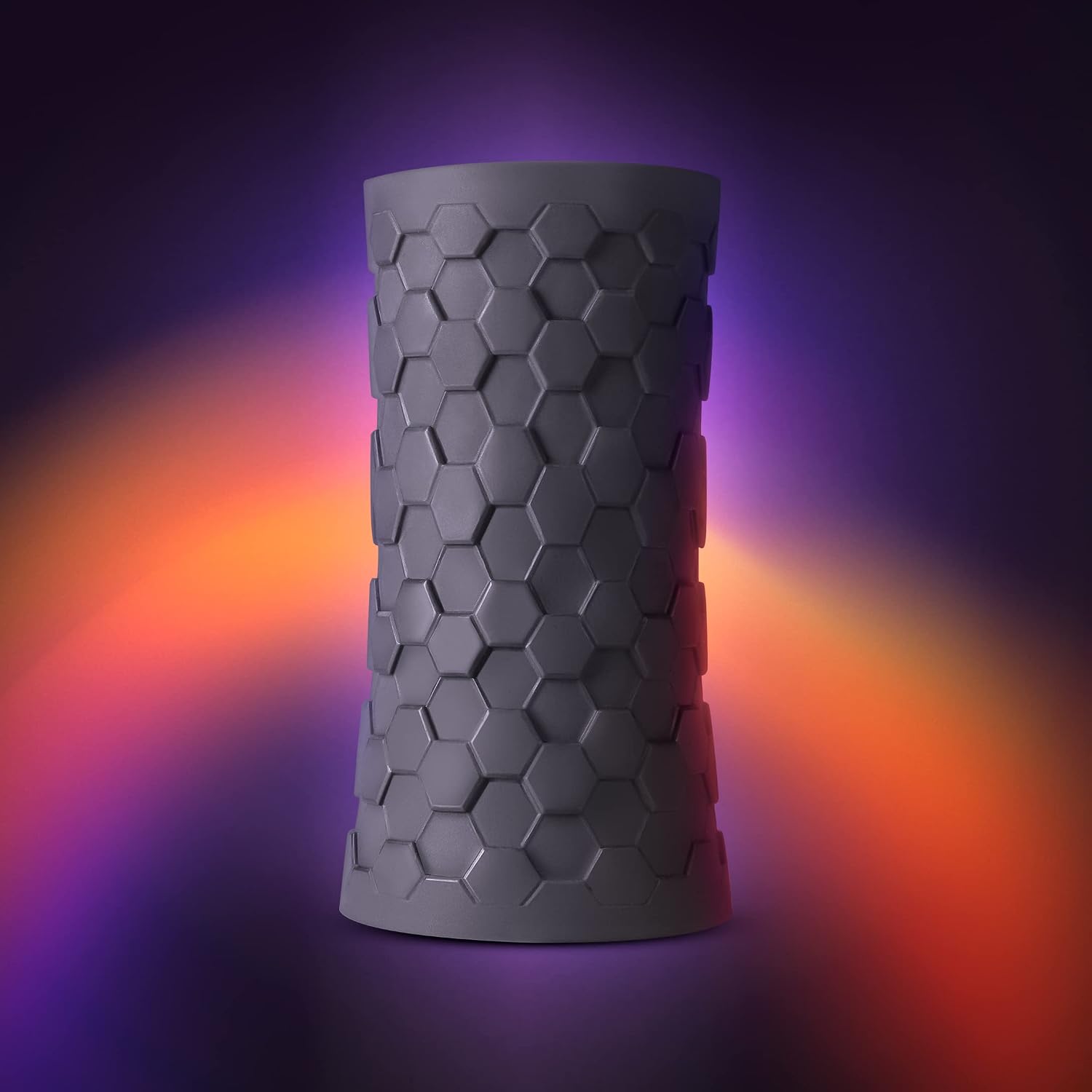 Blush M Elite Platinum Hekx 5.25" Silicone Masturbator - Ultra Soft Ribbed Vaginal Canal, Open-Ended Platinum-Cured Squeezable Penis Sleeve - Pocket Butt Stroker Adult Sex Toy for Men Pleasure - Black