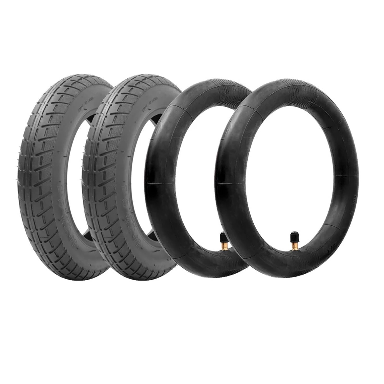 Générique Pneu Trottinette Electrique Anti-Crevaison, Chambre à air Gonflable 10 x 2 for Scooter électrique M365 1S Pro (1 Pouce)
