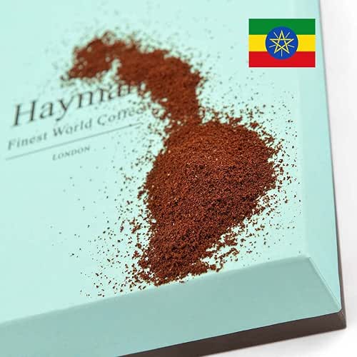 Hayman, 100% Café Yirgacheffe d'Ethiopie, Moulu, 340g