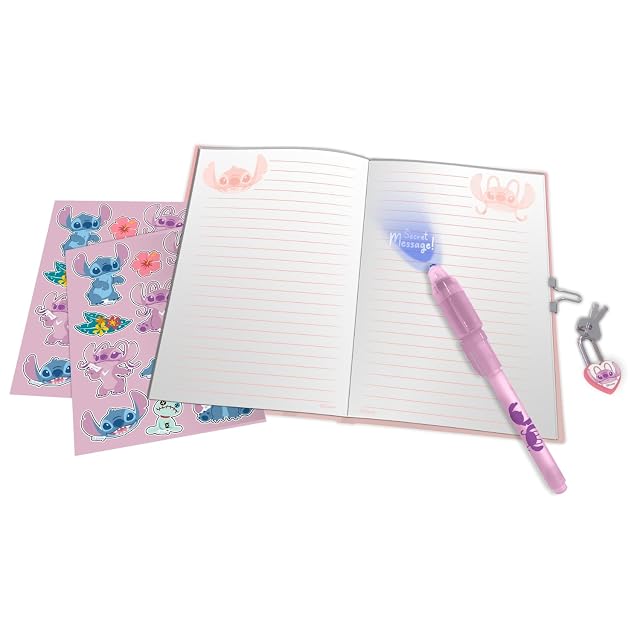 Kids Licensing - Diario con Bolígrafo Mágico Stitch