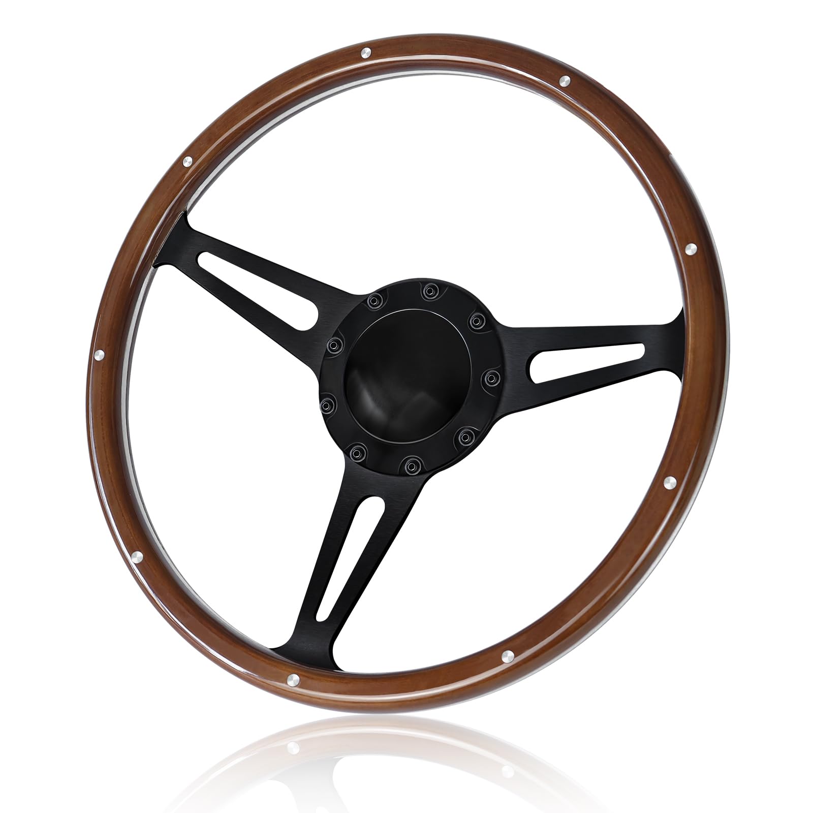 QYMOPAY Wooden Butterfly Wheel