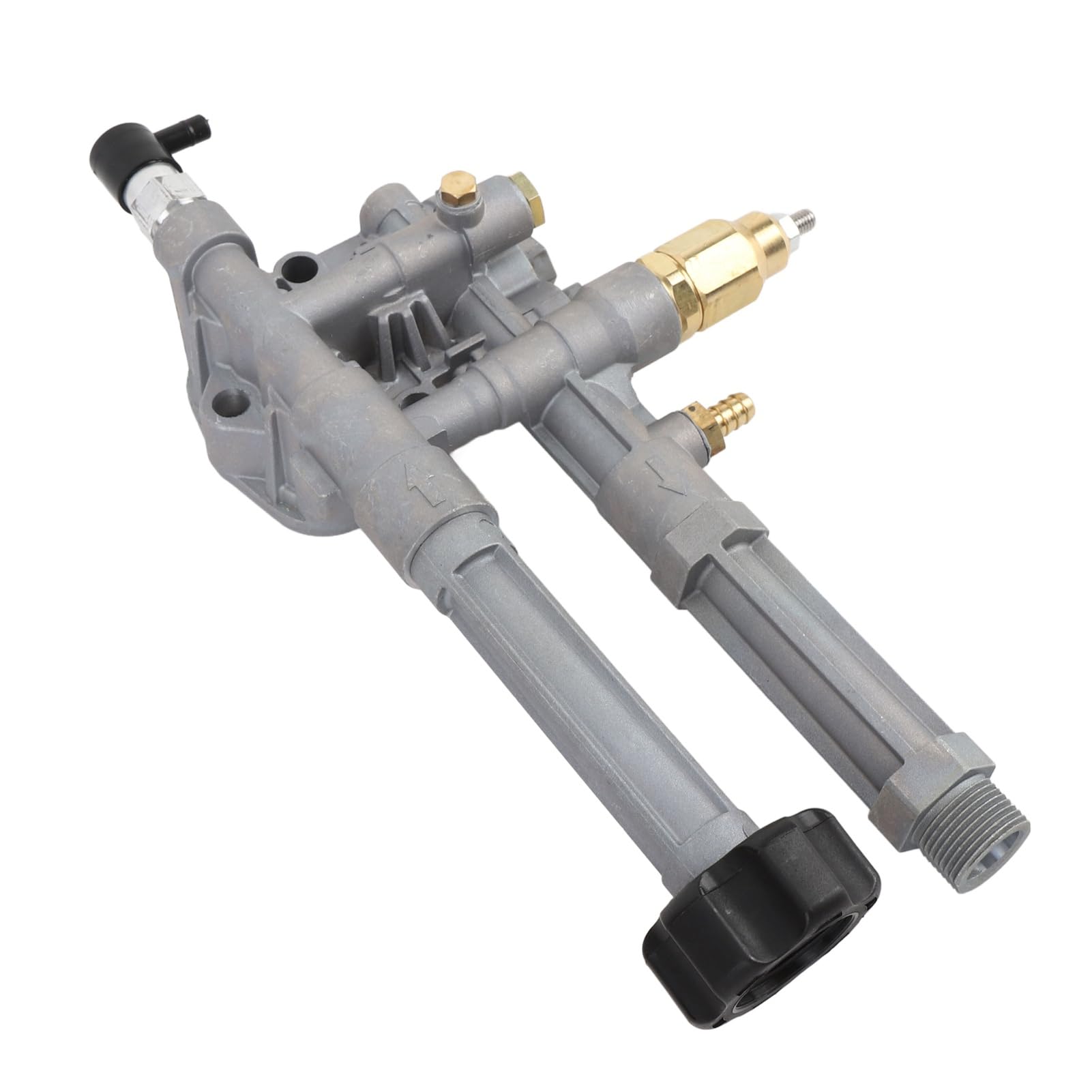 Aramox Conjunto de Cabezal de Bomba de Lavado a Presión Cabezal de Bomba de Repuesto de Aluminio para Bombas de Leva Axiales Serie SRMW 2.2 GPM AR42940 AR42518 con Válvula de Alivio Térmico de Malla