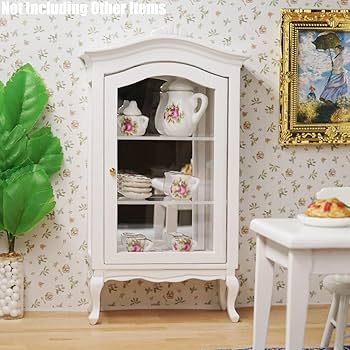 Amazon | Odoria ドールハウス キャビネットシェルフ ミニチュア