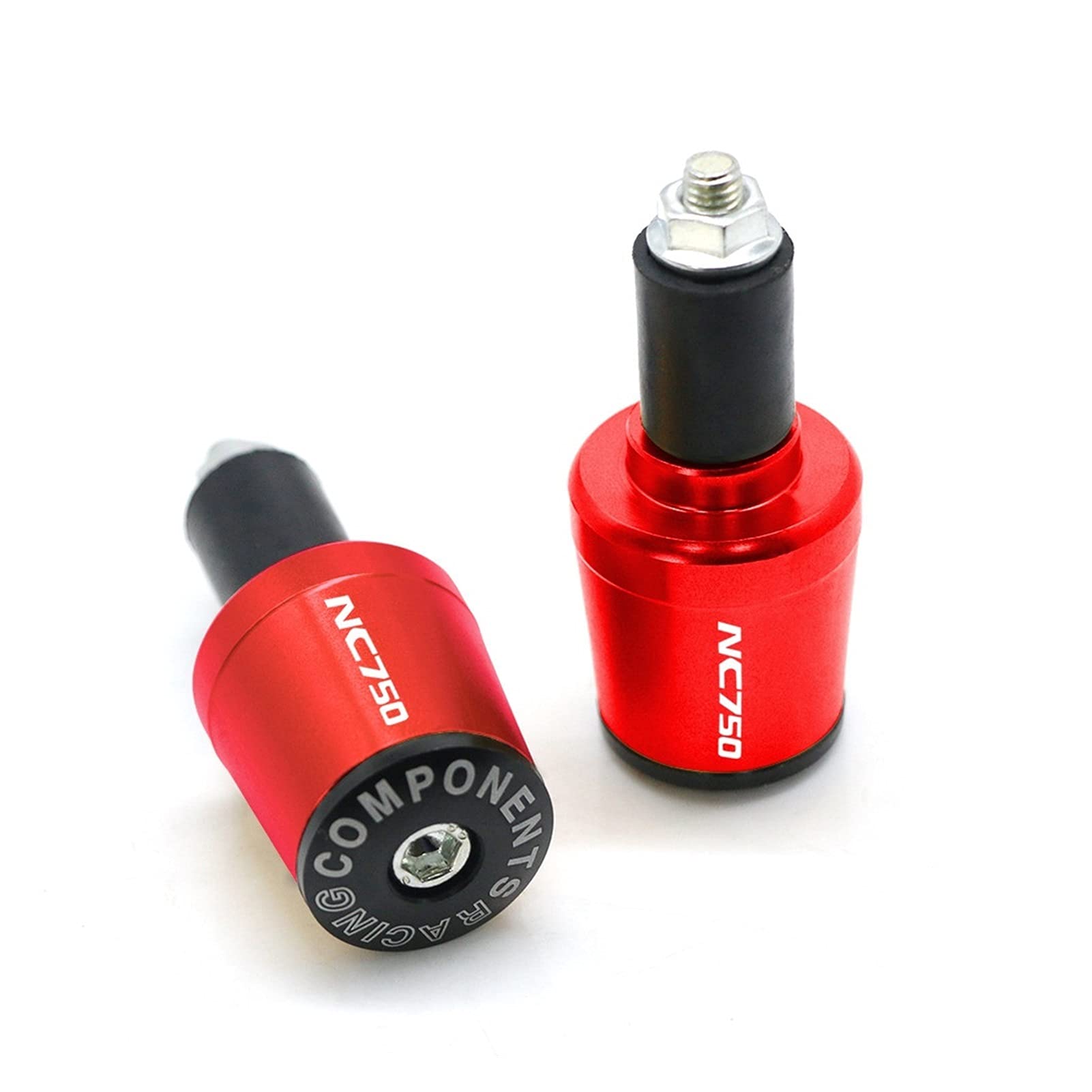 Embouts Guidon Moto CNC 7/8" (22mm) – Pour Honda NC750X/NC750S | Aluminium, Design Antidérapant - 8
