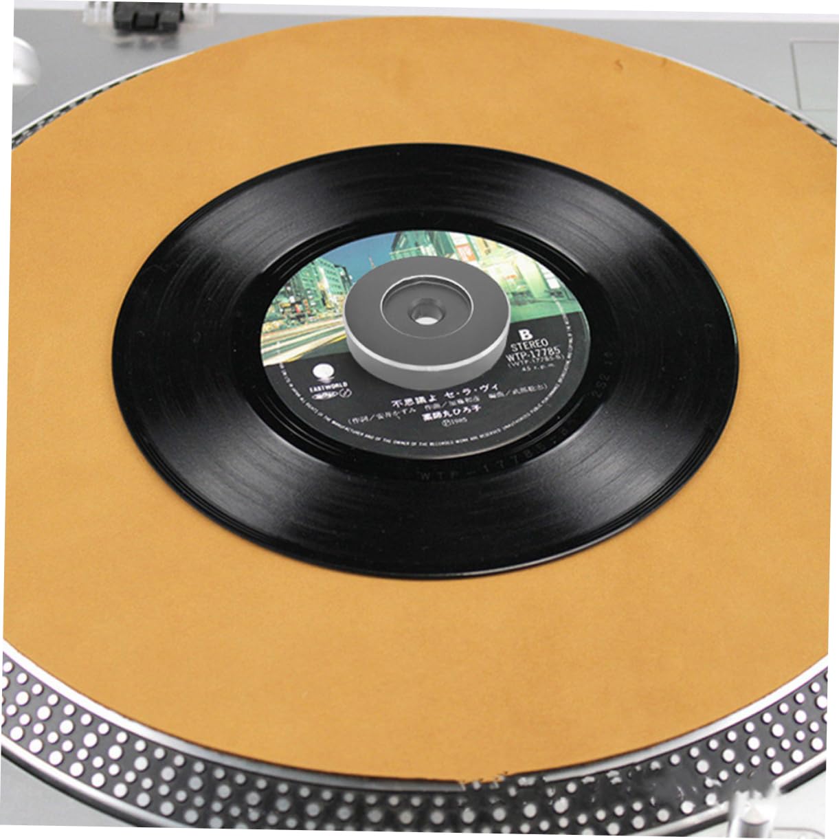 BESTonZON 4 Pezzi 45 Cupola del giradischi in vinile adattatore per giradischi in vinile Disco in da 7 pollici Adattatore 45 giri/min e per hi 45 giri/min buco