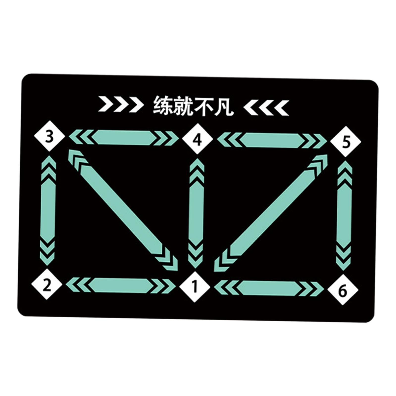 LOOM TREE® Football Footstep Training Mat Corner Football Field Ground Soccer Train Mat Green | Team Sports | Soccer | Training Aids (B0D5HTC1MV) Amazon Price History, Amazon Price Tracker