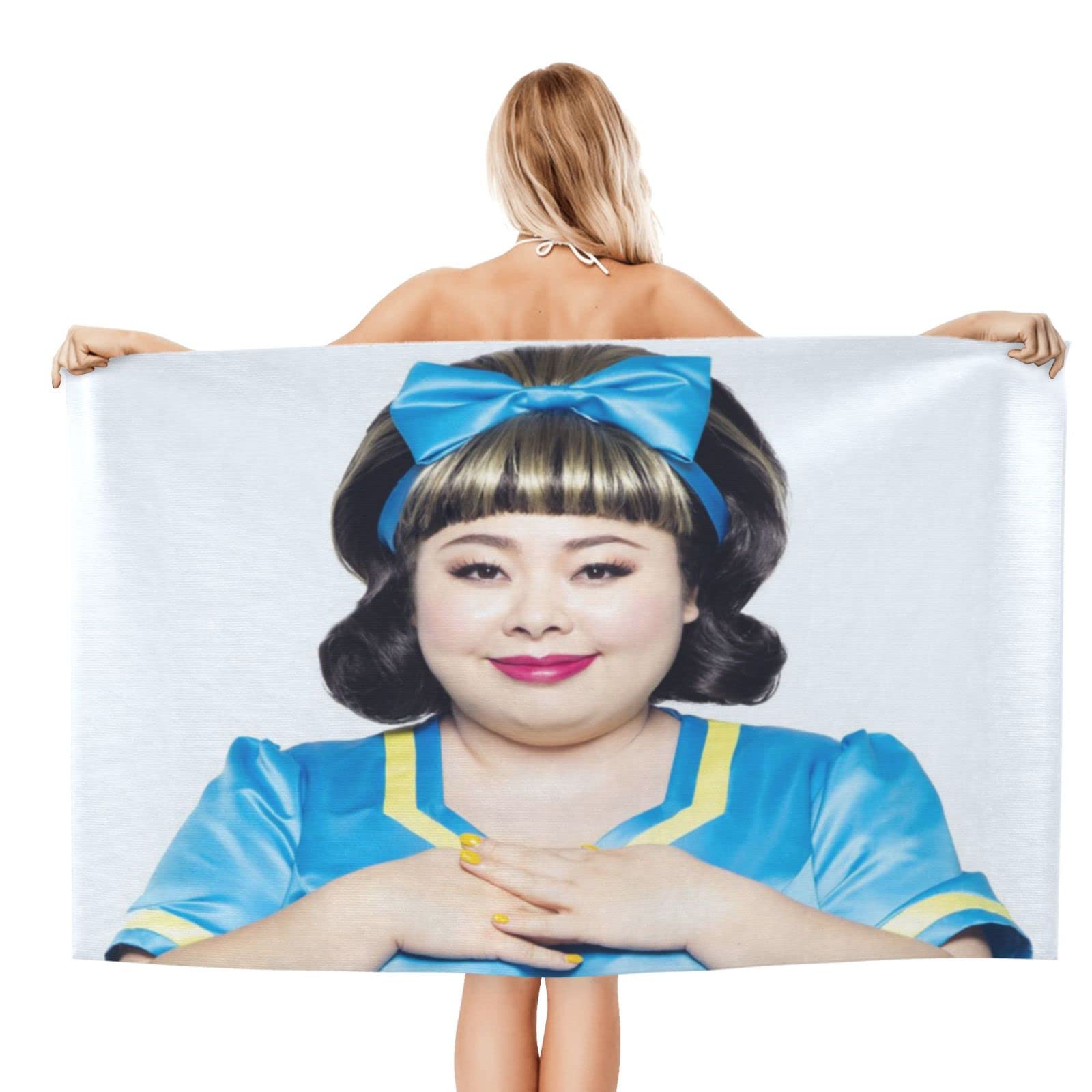 Amazon.co.jp: 渡辺直美-わたなべ なおみ バスタオル, ビーチタオル