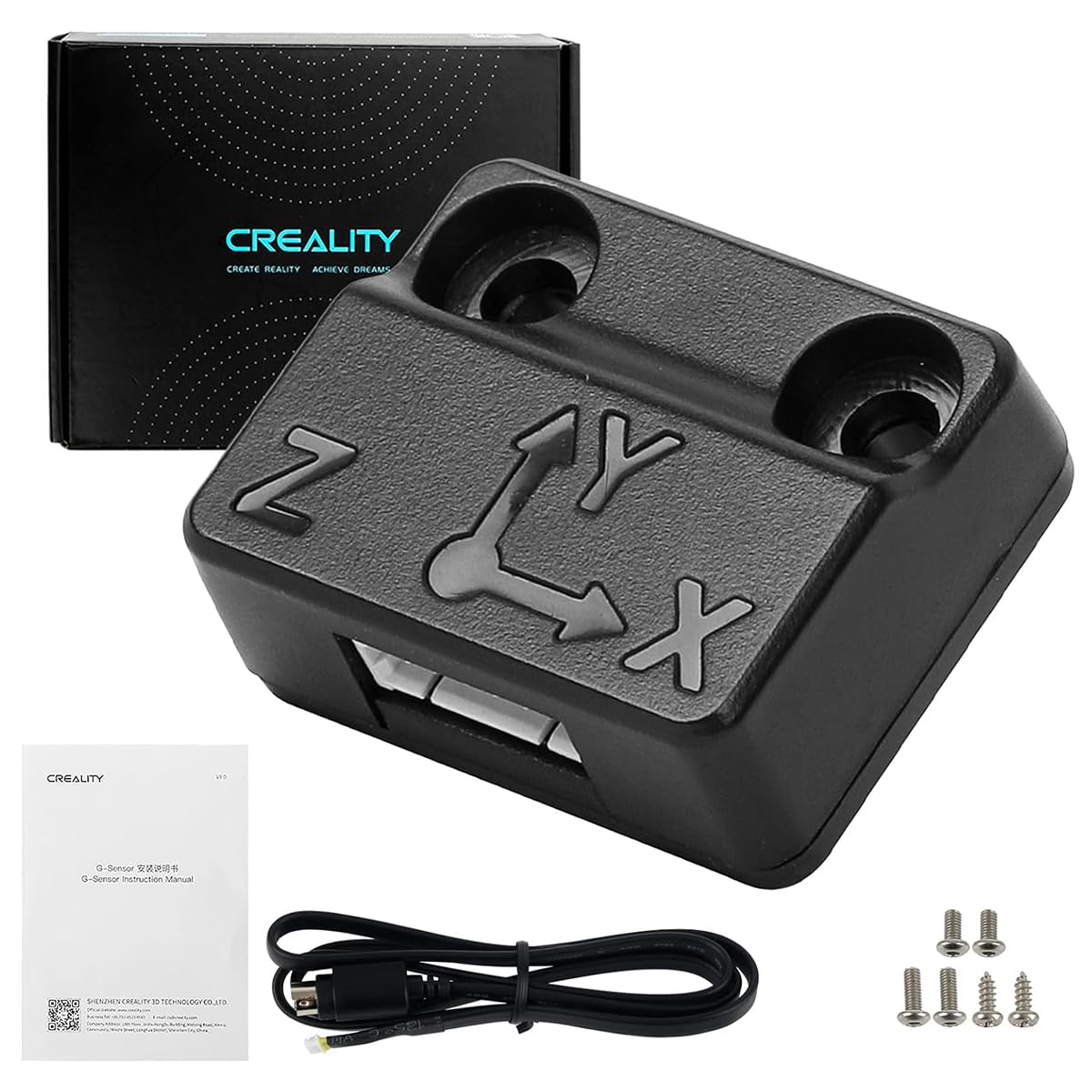 Amazon.co.jp: Creality 振動補正センサー Creality Ender-3 V3 KE用  