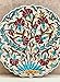 IstanbulArtWorkshop 12'' Decorative Wall Plate For Hanging,Turkish Plate,Ceramic Wall Decor,Turkish Wall Art,Turkish Pottery,Handmade Ceramic,Colorful Home Decor