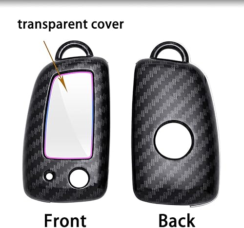 Miniatura 3 de ontto Ajuste para Nissan Flip Key Fob Cover ABS Car Key Case Carcasa para Rogue Rogue Select