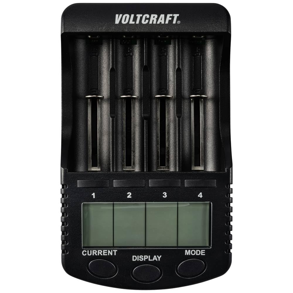 VOLTCRAFT CC-2 Chargeur à cellules Rondes NiMH, NiCd, LiIon Mignon (AA), Micro (AAA), Baby (C), Sub-C, 26650, 26500, 18650, 1