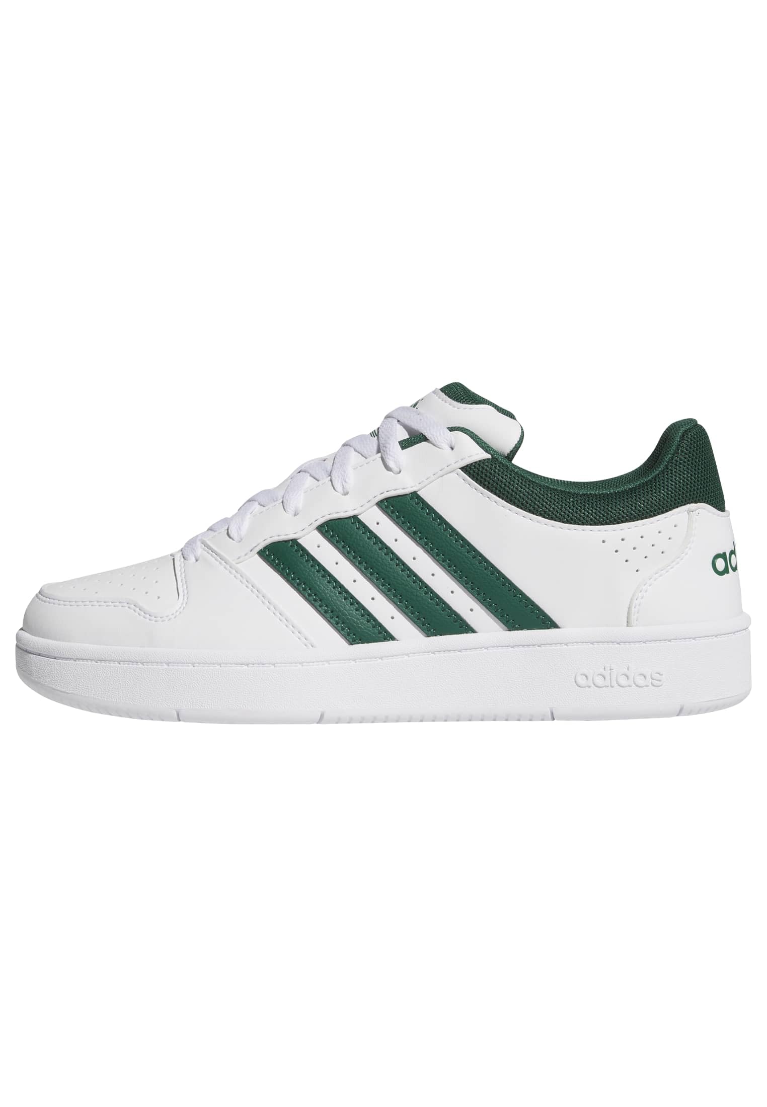 adidas Men's Hoops Classic Shoes, FTWR White/Collegiate Green/FTWR White, 3.5 UK