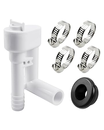 Nahntaipy 385316906 Vacuum Breaker Kit Compatible with Dometic/VacuFlush/Traveler Toilets, Without Hand Sprayer Hook Up
