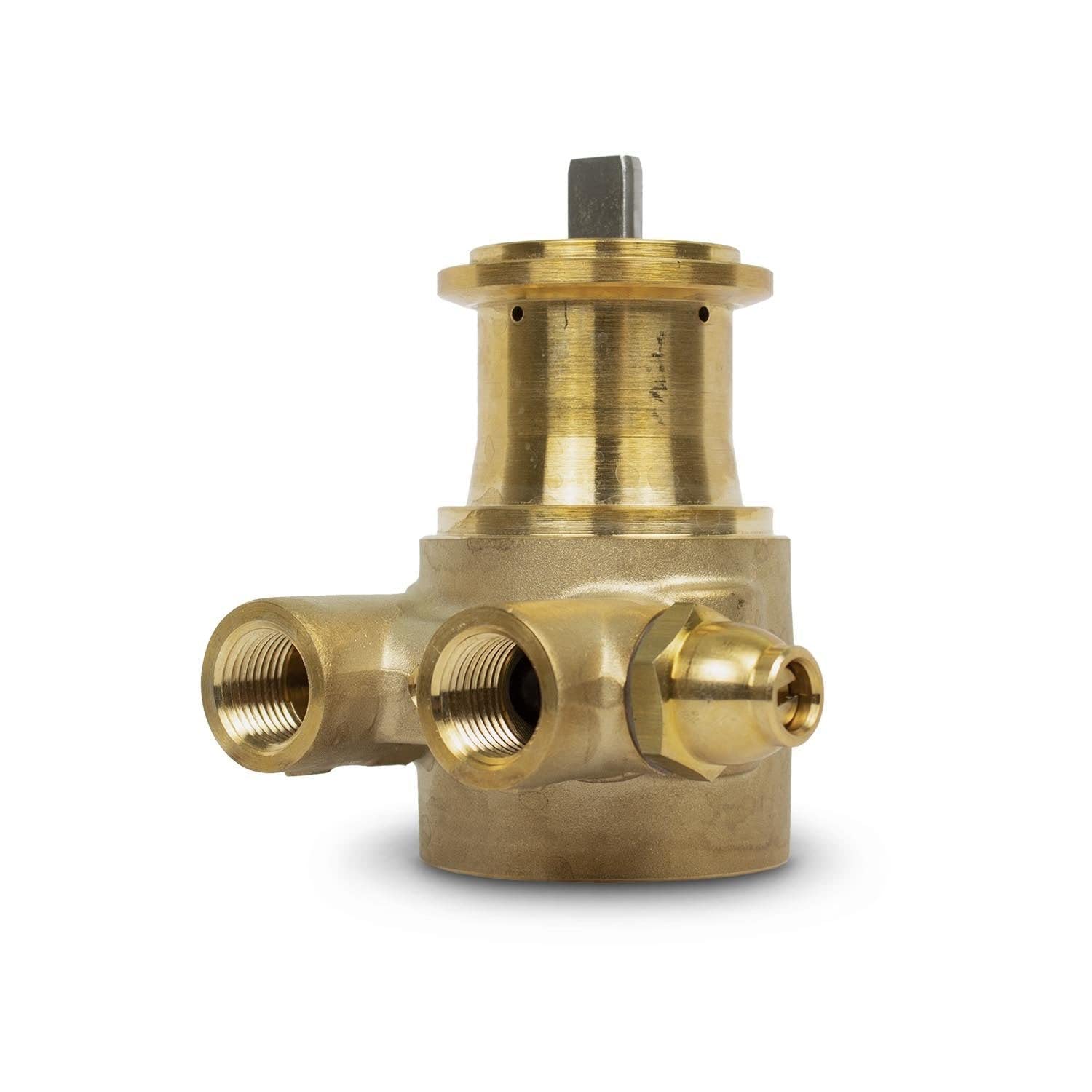 Crystal Quest- Fluid-O-Tech Brass Rotary Vane Pump (3 GPM)