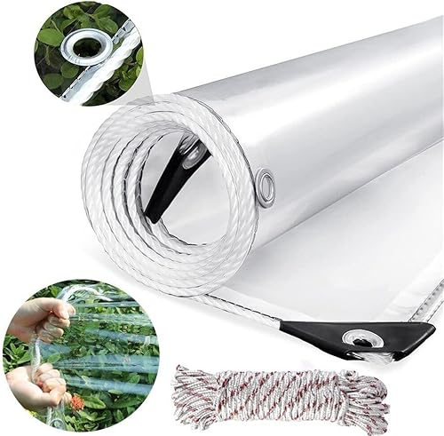 Miniatura 28 de Lona impermeable para exteriores, cubierta de lona para techo, resistente al desgarro, para campamento, plantas, invernadero, automóviles, patio