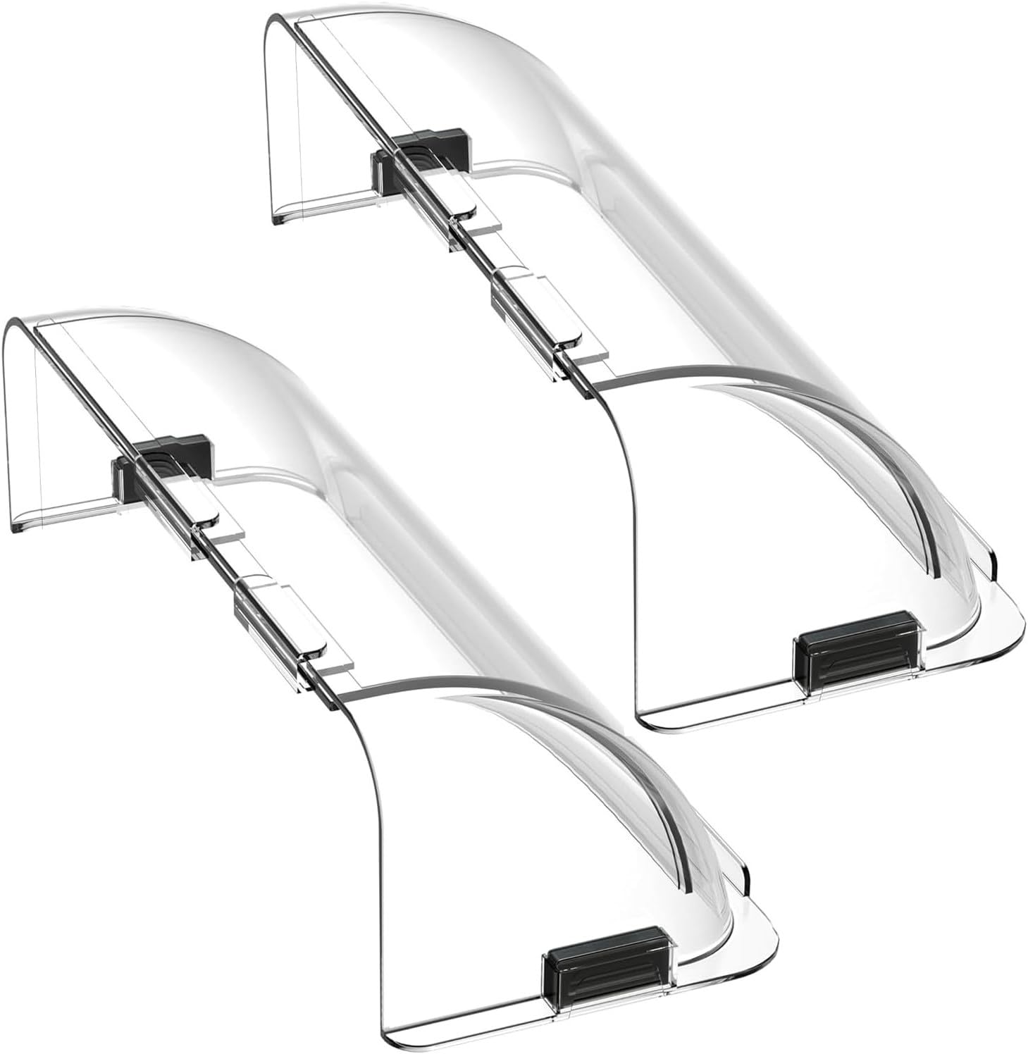 2 Pack Air & Heat Deflector for Vents, Sidewalls and Ceiling Registers, (2)