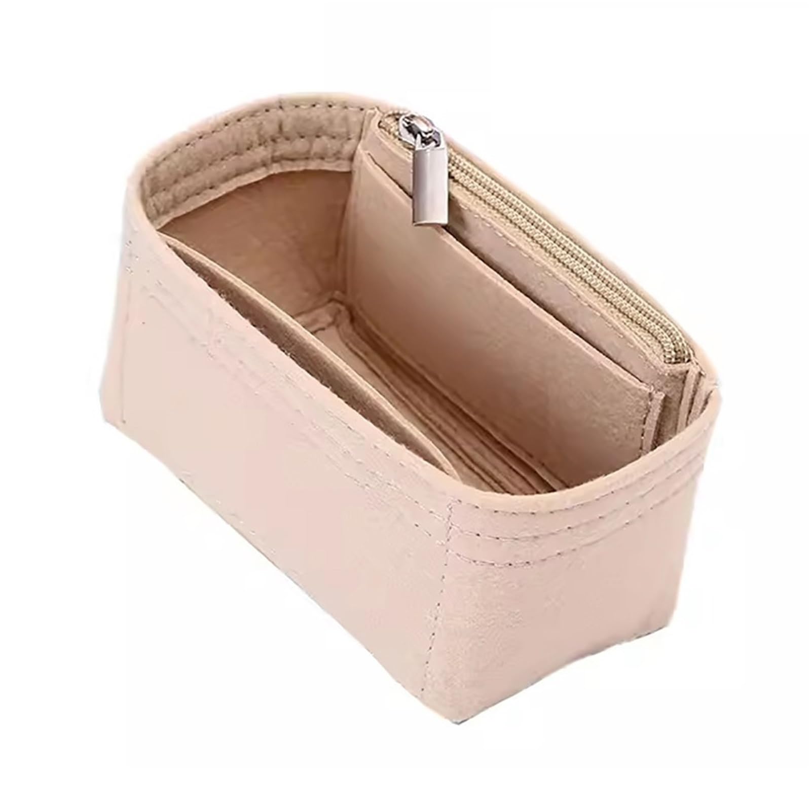 NJIEzhao Felt Handbag Insert Felt Handbag Insert Bag Support Storage Internal Organization Portable Purse Liner(Color2-S)