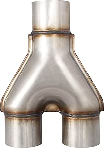 Amazon.com: PTEROSAUR Y Pipe Exhaust, Y Pipe Exhaust 2.5 inch, 2.5 inch ...