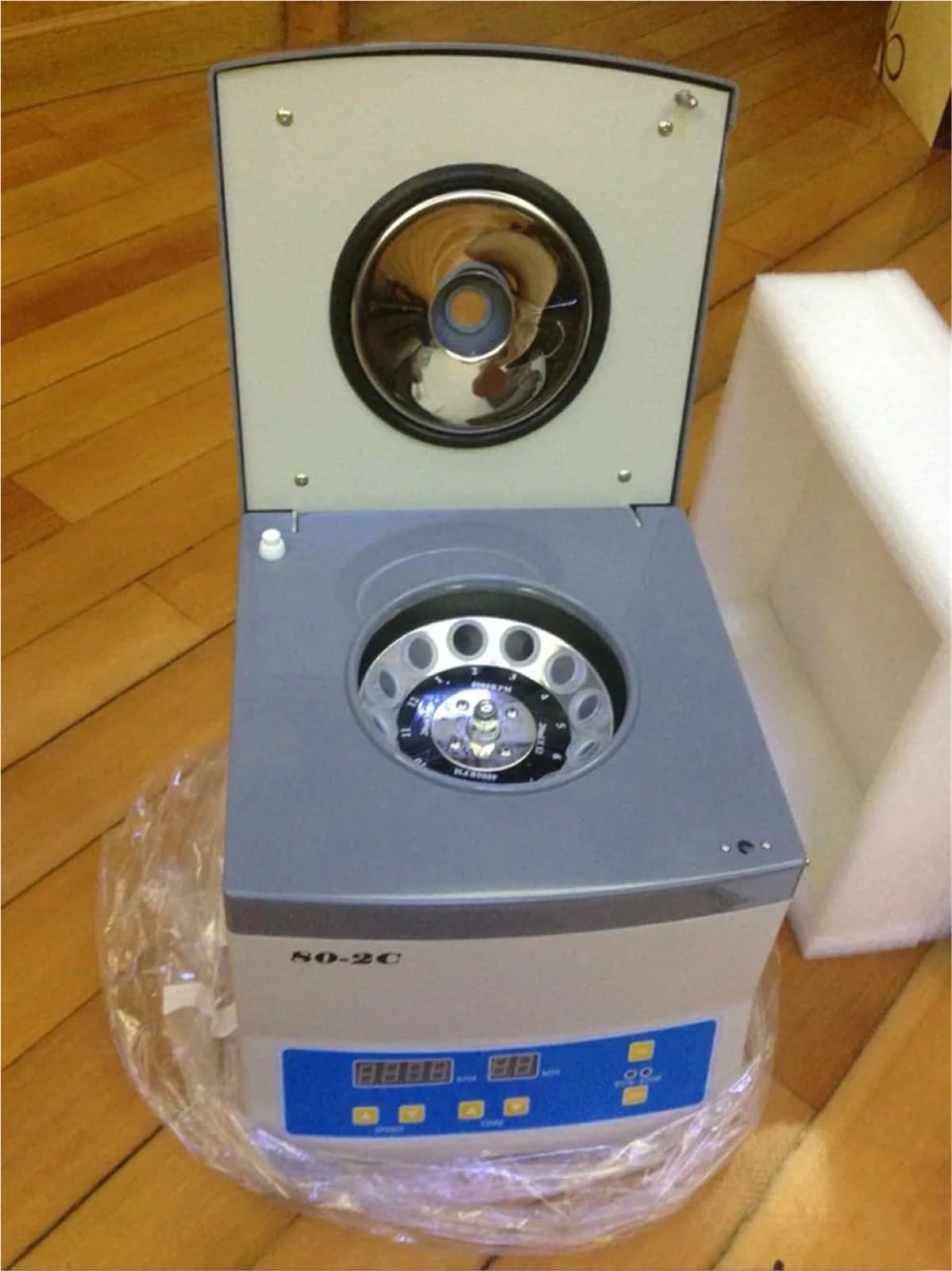 Centrífuga de laboratorio, centrífuga PRP de sangre de alto rendimiento de 4000 rpm con 12 tubos (20 ml) para una separación eficiente en aplicaciones clínicas y de investigación
