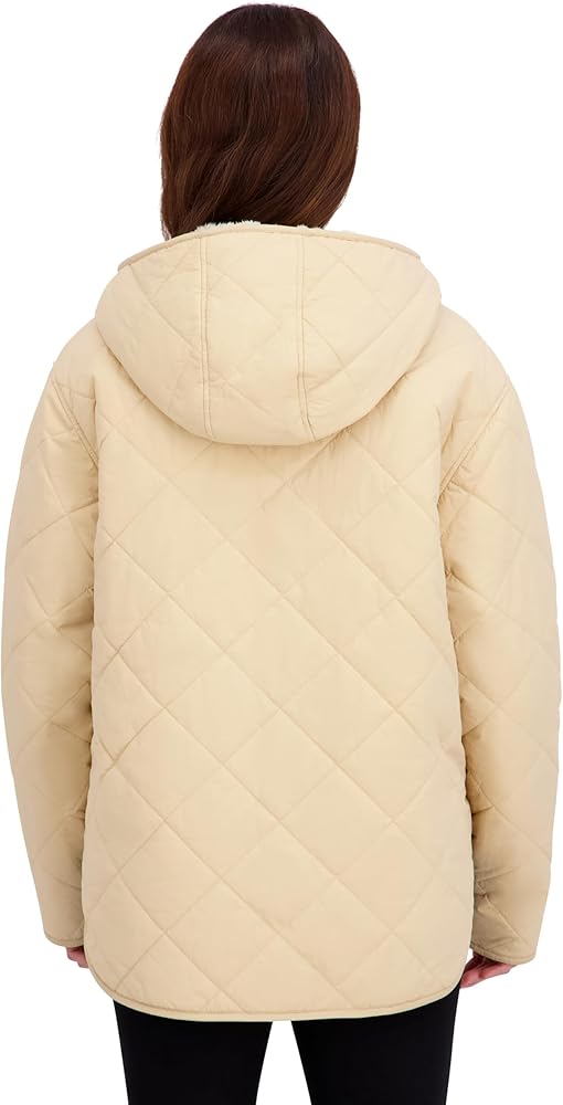 Amazon.com: HFX Women's 2-IN-1 Reversible Lightweight Quilted