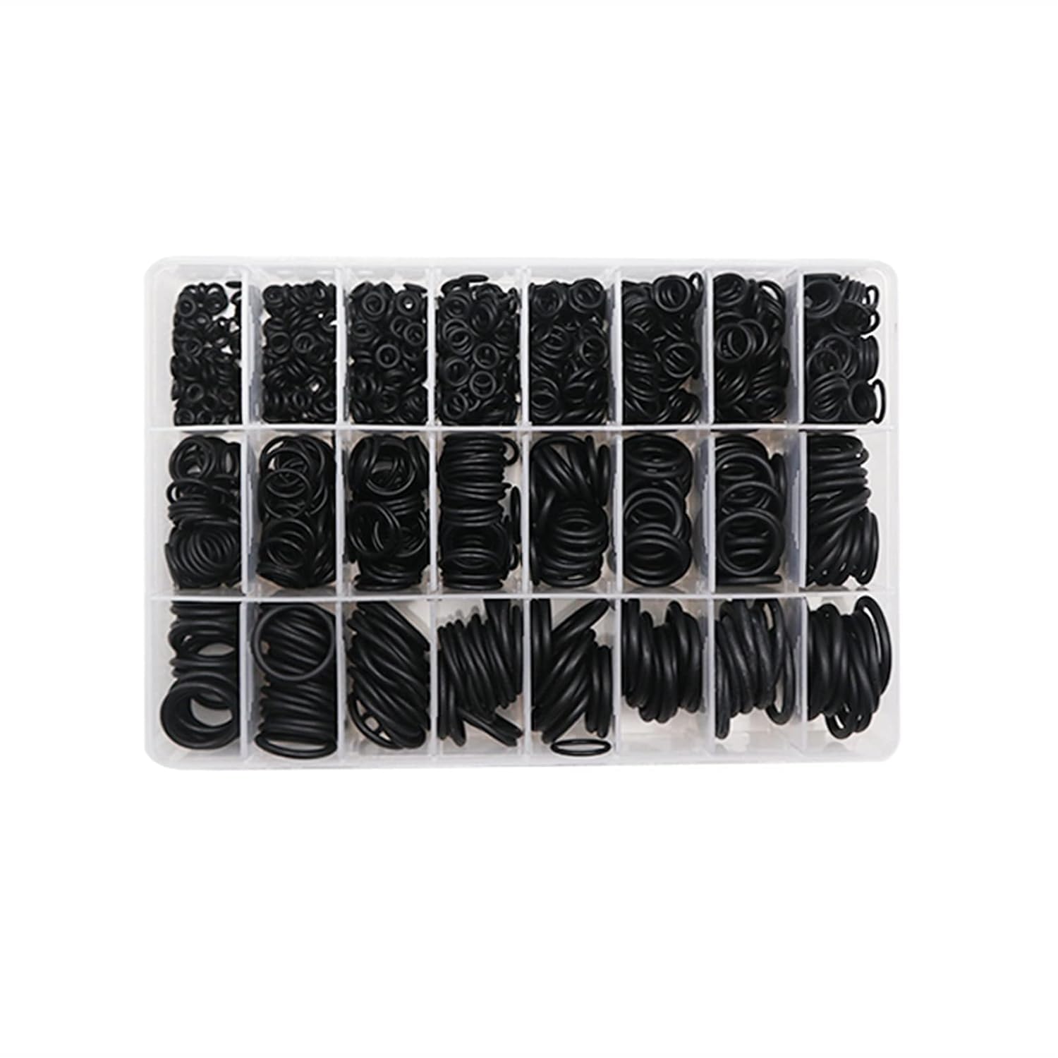 Juntas tóricas Arandela de sellado de goma, junta tórica Kit de anillo de sello de goma Espesor 1/1,5 mm Anillo de sellado de junta tórica de caucho de nitrilo Juego de kit de goma con junta tórica (C