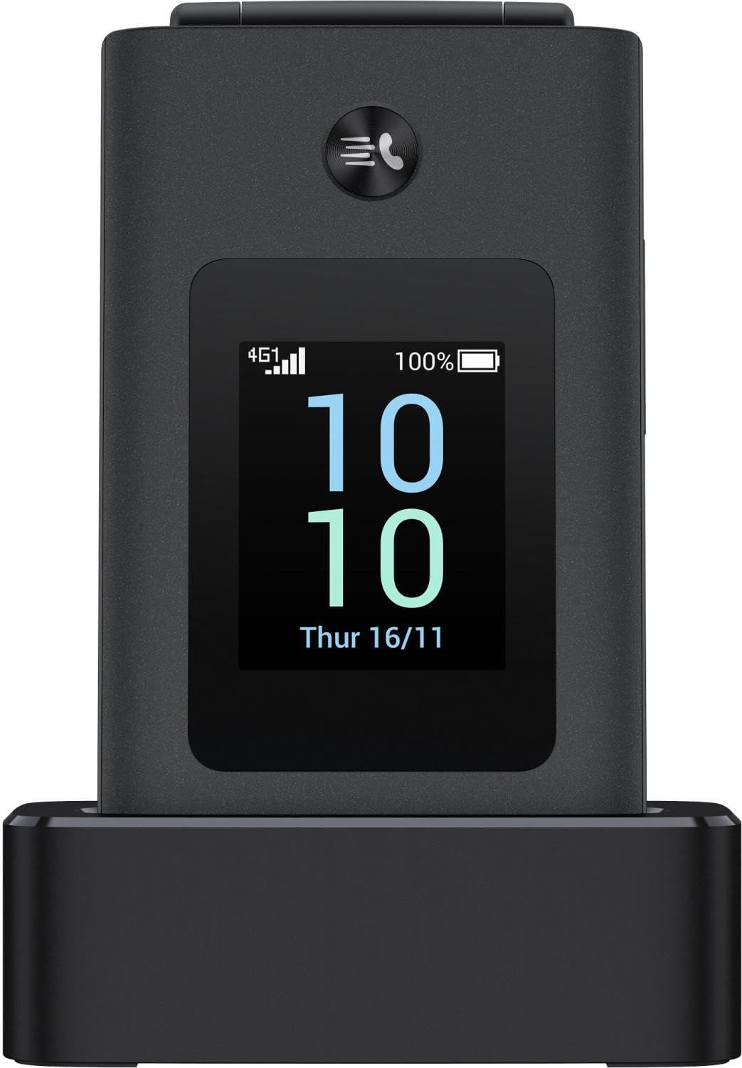 TCL Teléfono Móvil One Touch 4043D para Personas Mayores- 4G- Gris Oscuro