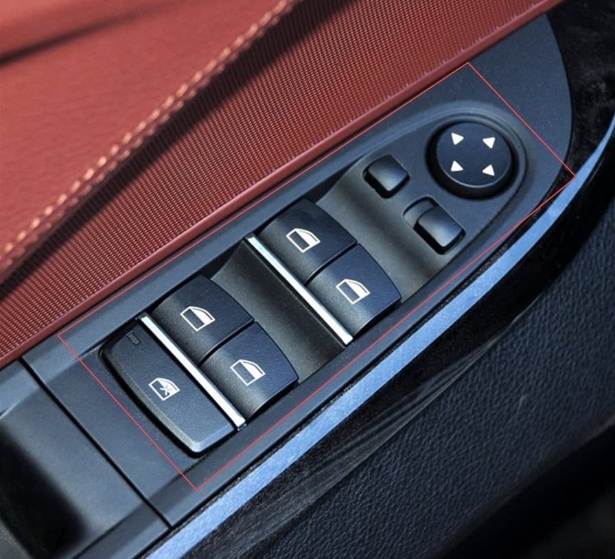 Fensterheber Schalter Fensterheberschalter Vorne Links Für BMW 5er F10 F07 F11 6er F06 X3 F25 6-Polig Originale OE-Nummer BMW Schalter