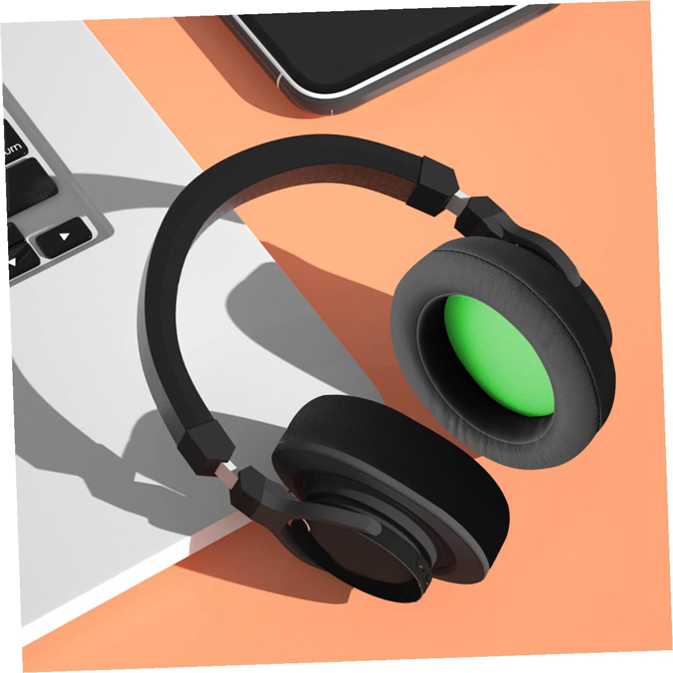 Mobestech 3pares Almohadillas De Repuesto para Auriculares Kraken Cómodas y Fáciles De Instalar Pack De Diseño Ergonómico Mejoran La Calidad del Sonido