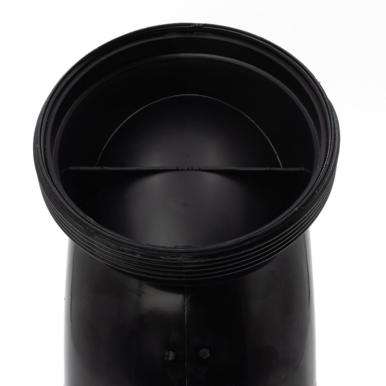 Acoplamiento deslizante 110mm para tubo de desagüe - Conexión de empuje instalación fácil(Black,Air Admittance Valve)
