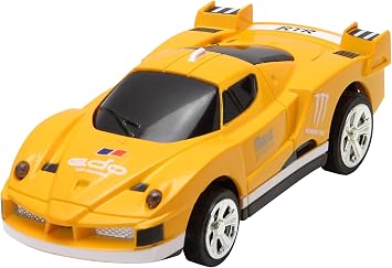 Happinet RC Mini Car R/C Racing Yellow Ages 6 and up