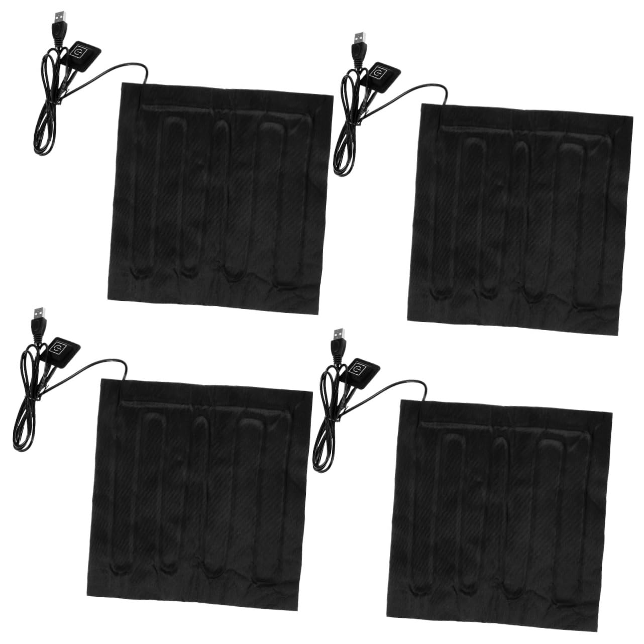 Kisangel 4pièces Chauffage Mat pour Germination Plantes Coussin USB Énergétiquement pour Culture De Et Plantes