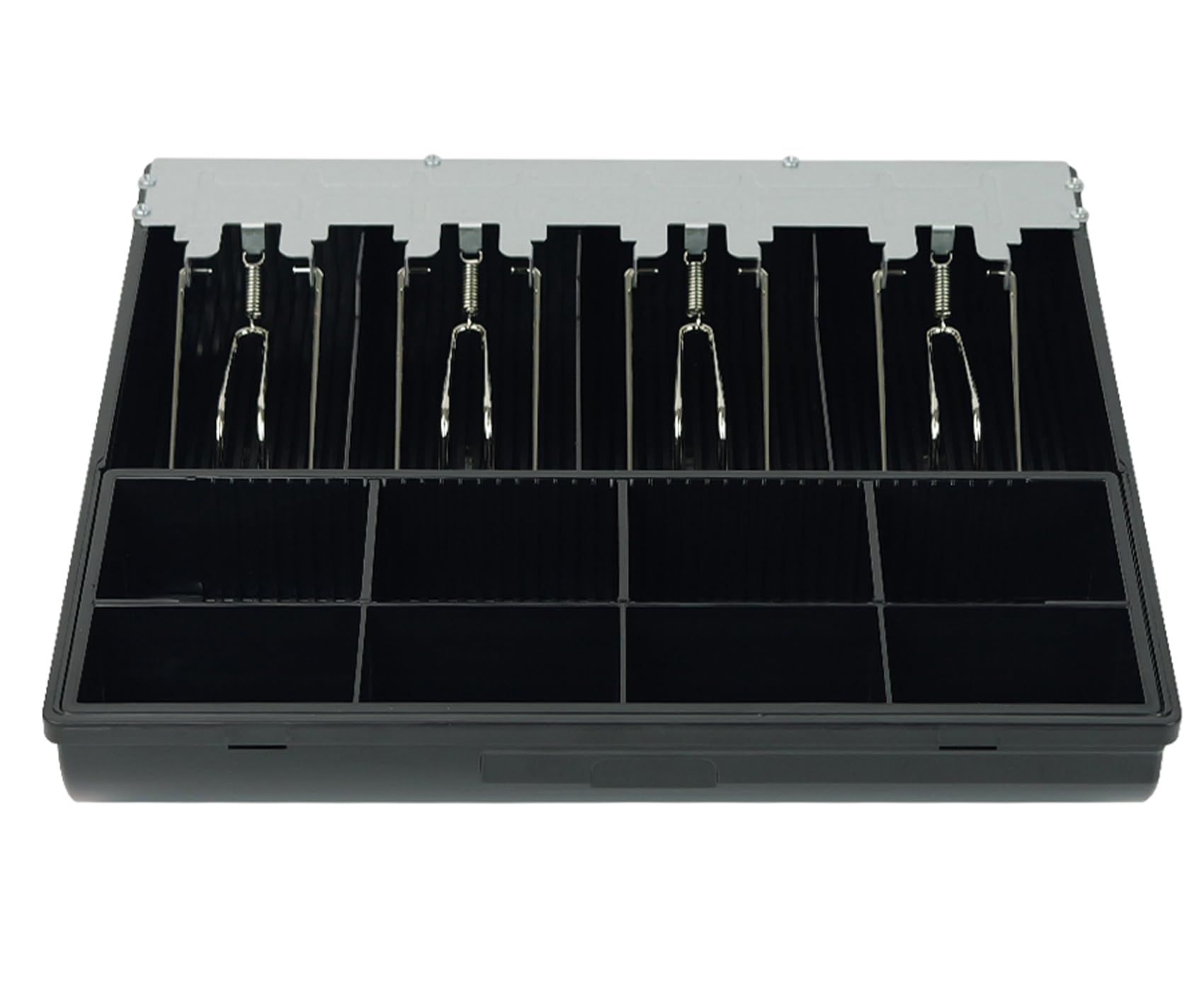 Organizzatore di Denaro per Cassetto Portavalori, Chiusura a Scatto per Banconote, Chiusure in acciaio inox, Regolazione della Larghezza, Armadietto sotto l'inserto per Monete, HDWR HD-WS35