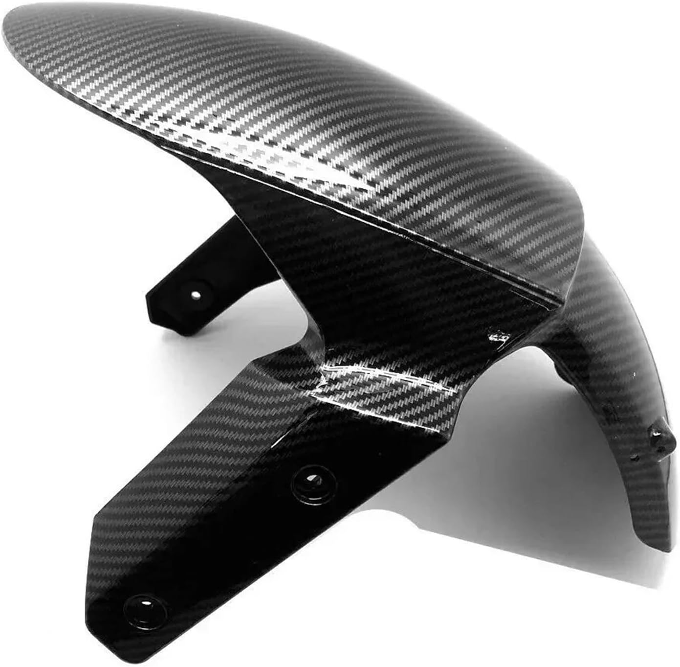 Front Tire Fender Guard Hugger Carbon Fiber Color Compatible with Kawasaki Ninja ZX10R ZX-10R 2011 2012 2013 2014 2015