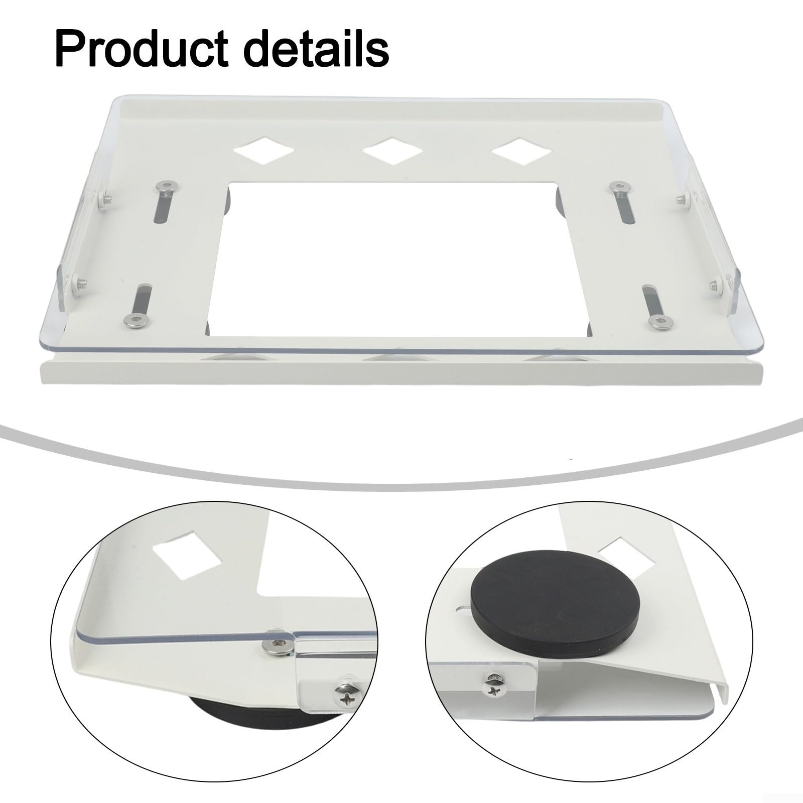 Support Toit pour starlink pour mini Magnétique Rapide Support(White)