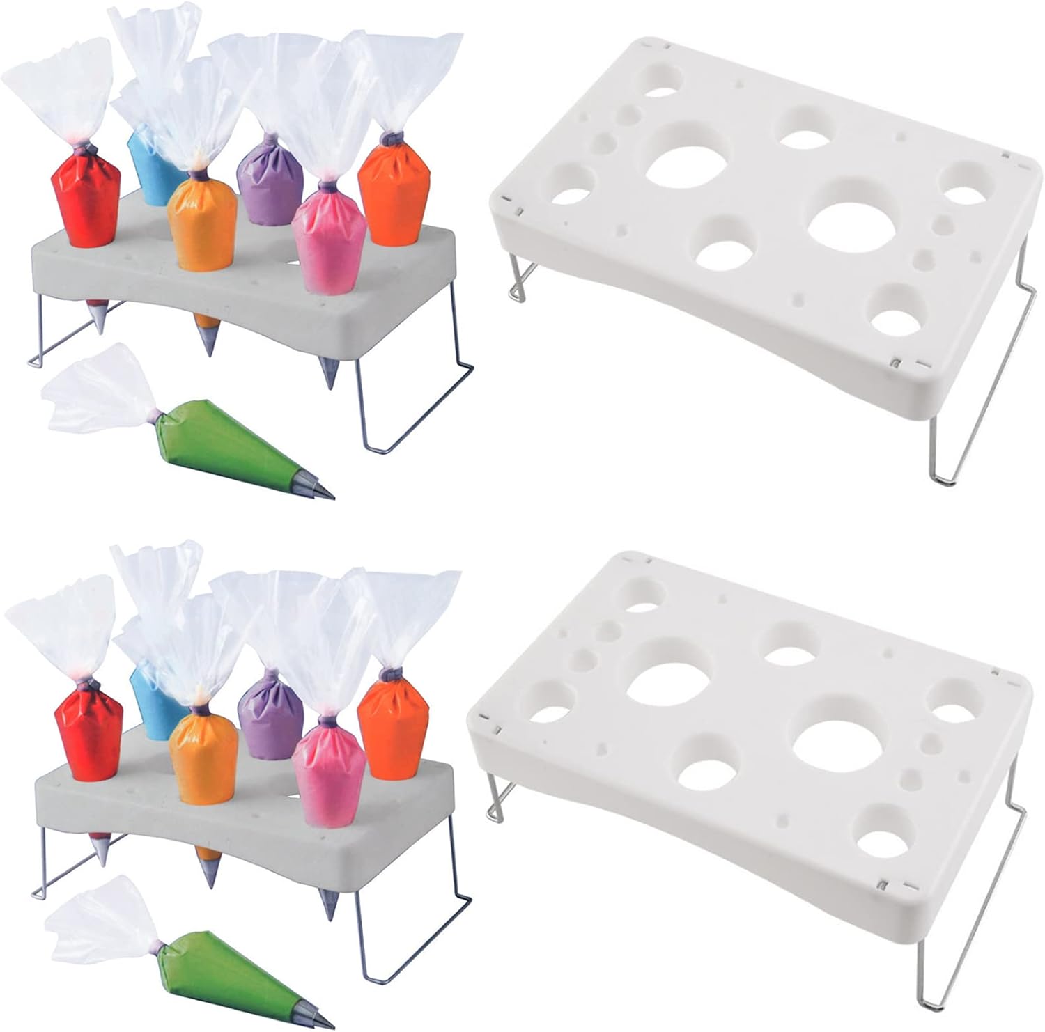 HHUXIUE Piping bag shelf Cake Decorating Icing Bag Stand