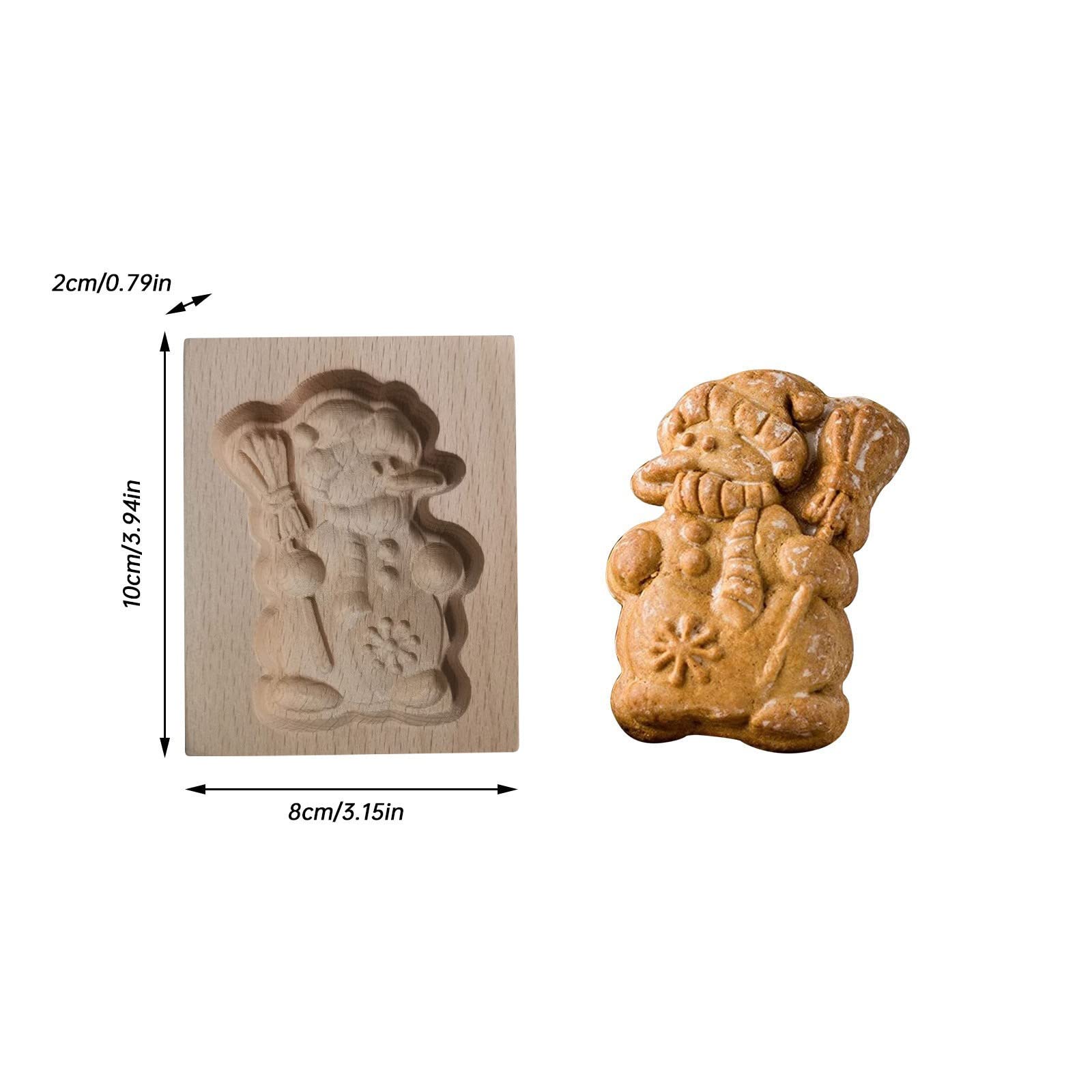 Keksausstecher, Keksformen aus Holz, Kekse, 3D-Backform, Keks-, Pressstempelformen, DIY-Keksstempel, Prägung, Basteln, Dekorieren, Backwerkzeug