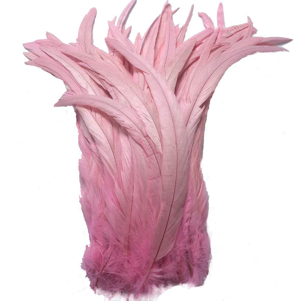 Natural Piuma gallo, decorazione-indumento per costumi, cappelli, decorazione della casa, ecc, accessorio per mascherarsi
