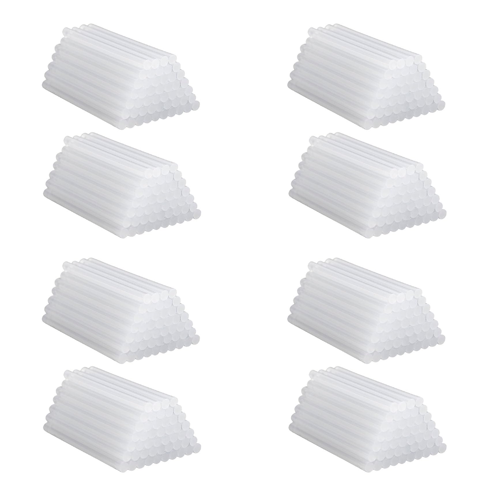 Lot de 400 bâtons de colle thermofusible 7 mm x 100 mm pour travaux manuels, outils de réparation d'albums
