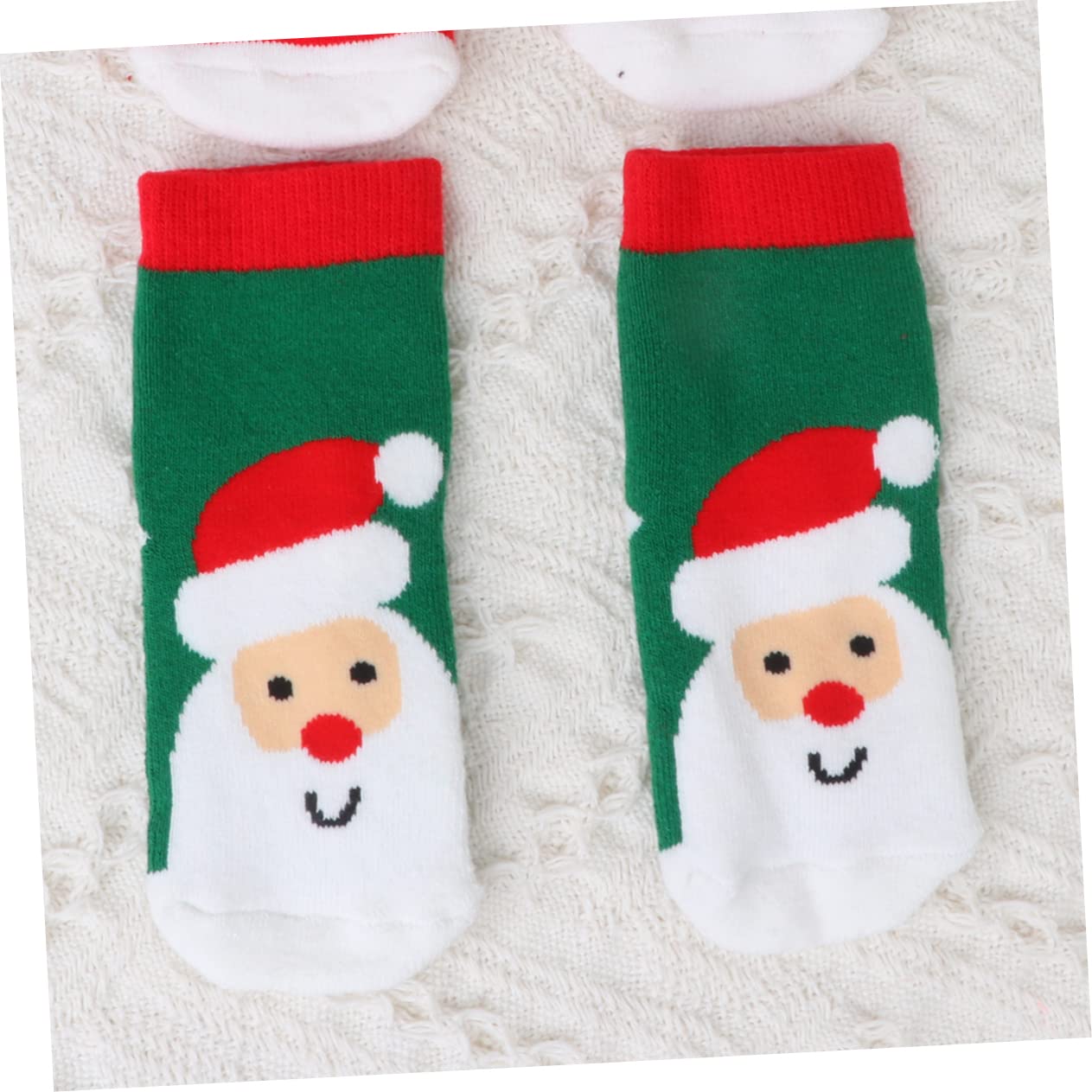 Kisangel 12 Paare Weihnachtsfeier Baby- für Jungen Weihnachts- -Socke Weihnachtsmotiv für Gemeinde Weihnachten Kind