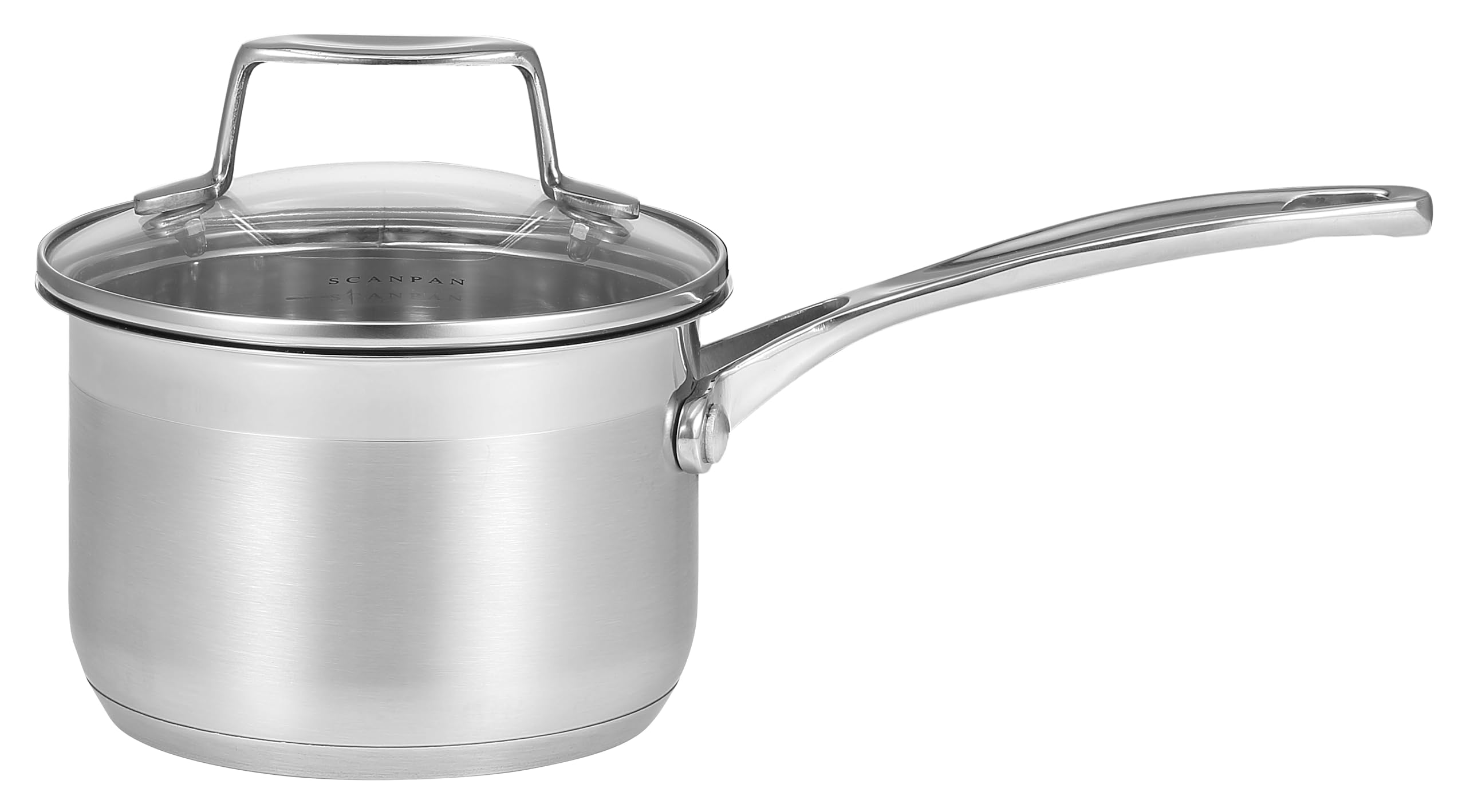 Amazon | SCANPAN Impactふた付き1.2リットル鍋 | SCANPAN | 両手鍋