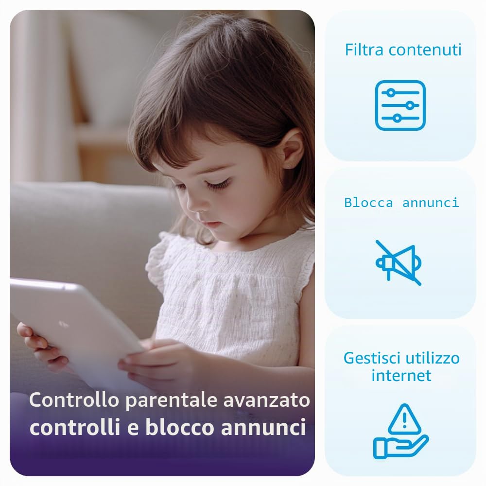 Keenetic Runner 4G (pack tedesco) Wi-Fi N300 Mesh, 4x100M, VPN integrate, Configurazione facile, Parental Control