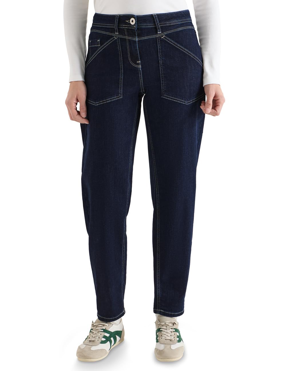 Cecil Damen Barrel Leg Jeans 3817922