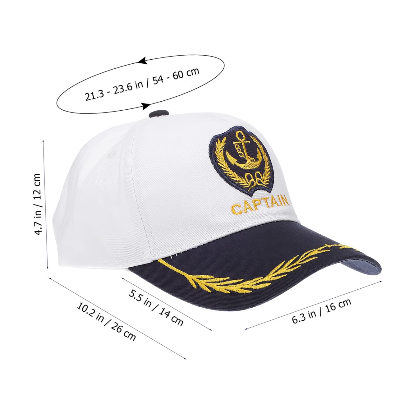 Hohopeti Cappello da Baseball Vintage Unisex in Cotone Traspirante e Compatto Stile Marinaio per Vacanze Estive e attività Sportive All'aperto